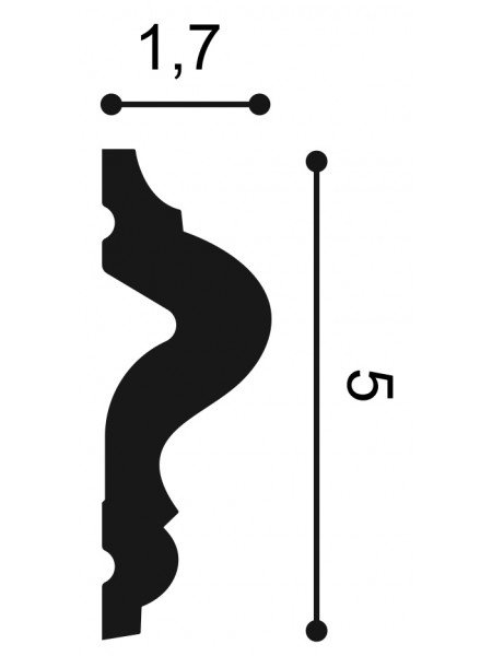 Profil Decorativ Orac Decor PX175
