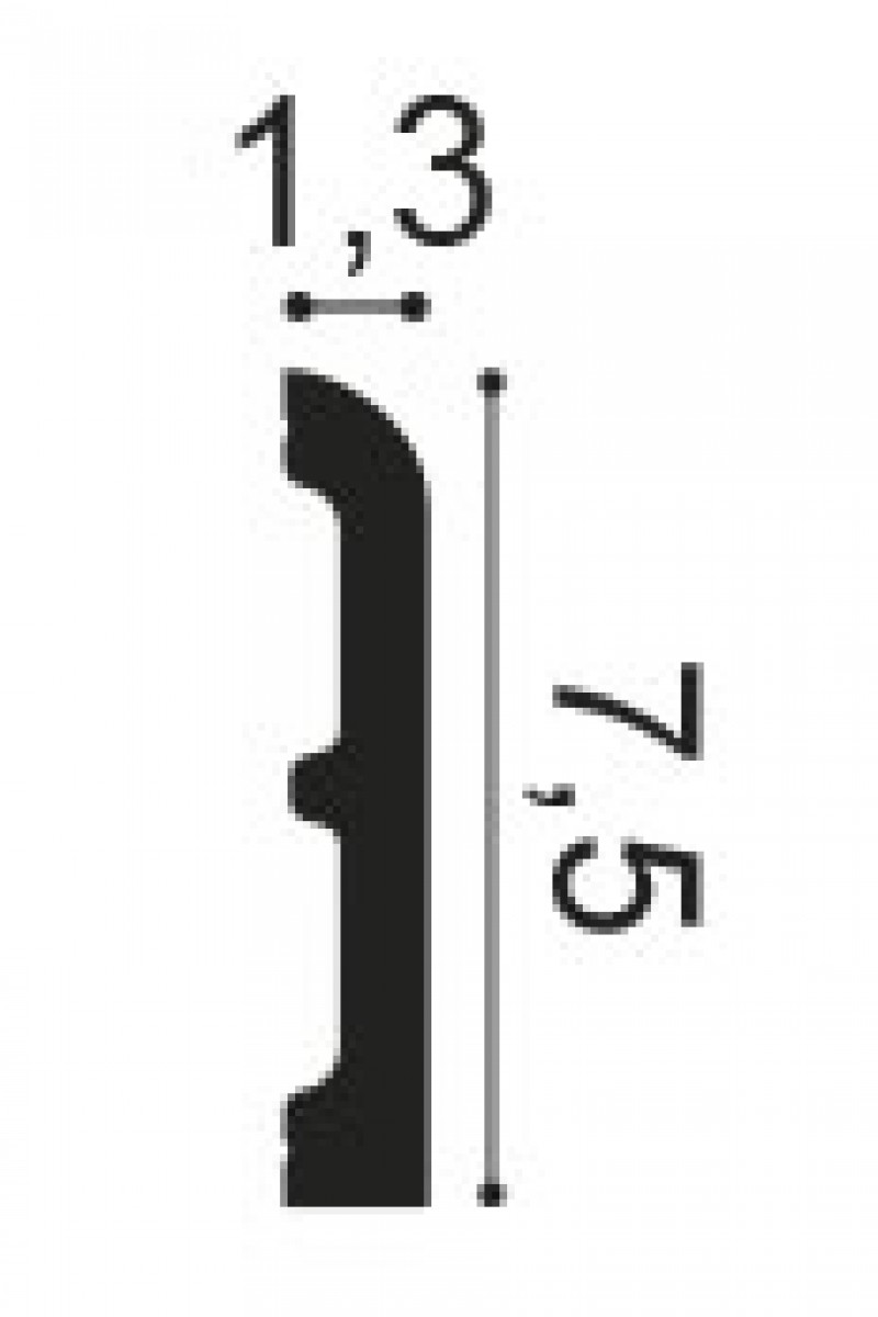 Plinta Orac Decor SX183 Cascade Plinta Orac Decor SX183 Cascade