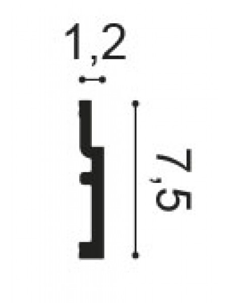 Plinta Orac Decor SX187 High Line