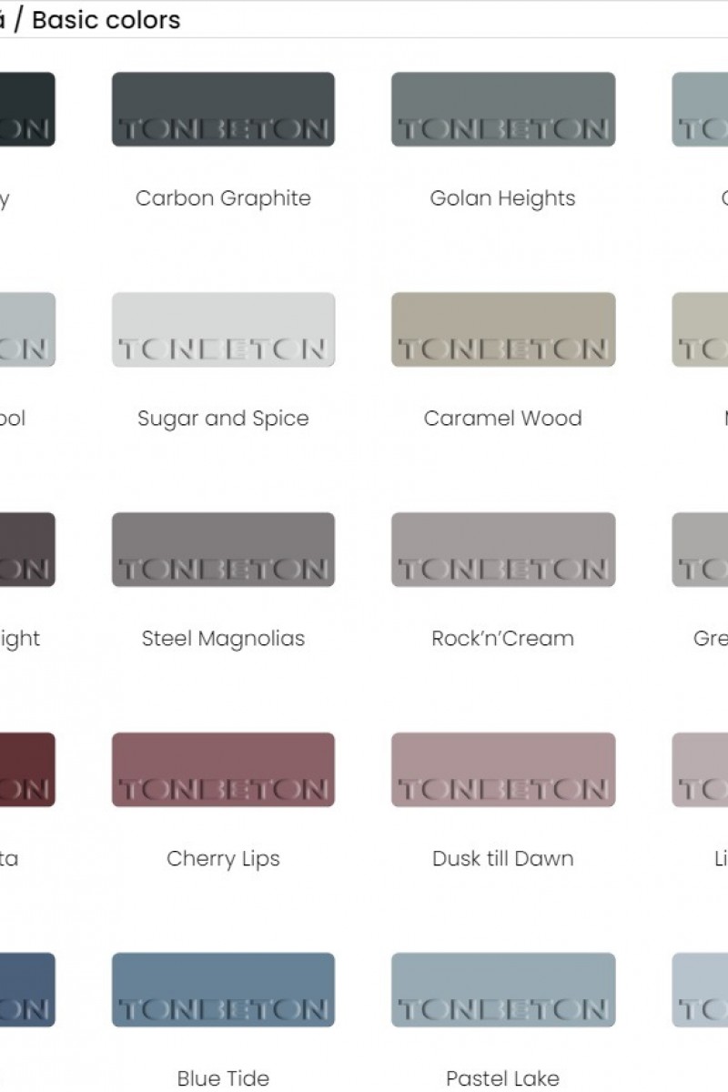 Placi decorative beton MENSA