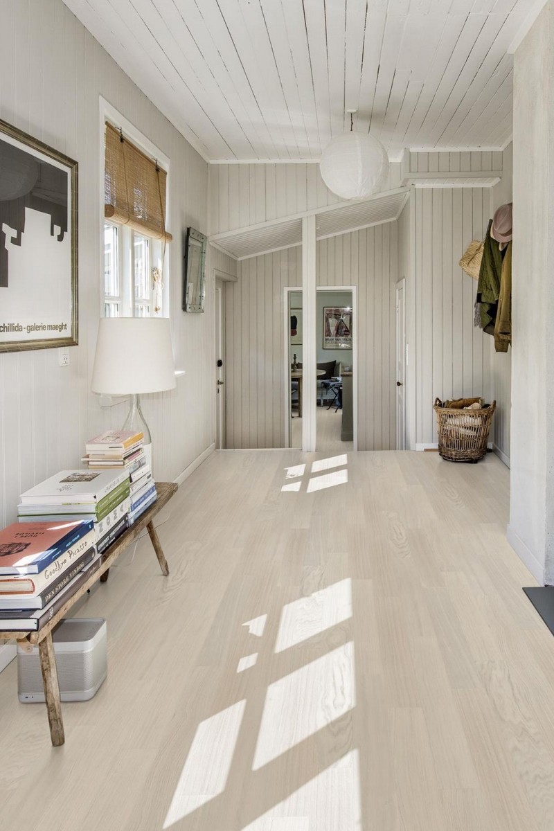 Parchet triplustratificat Coconut Cream Narrow