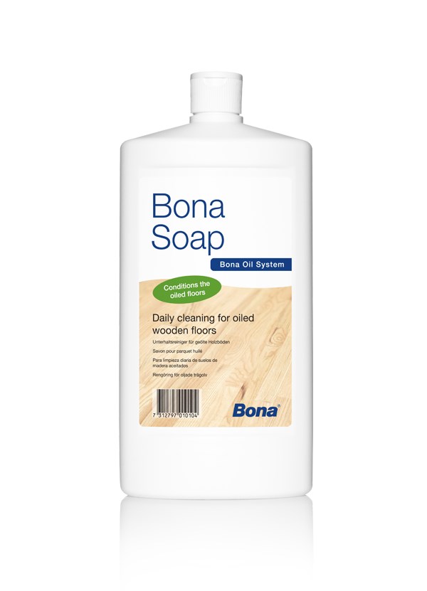 Solutie concentrata pentru curatat parchet  uleiat Bona Soap 1l