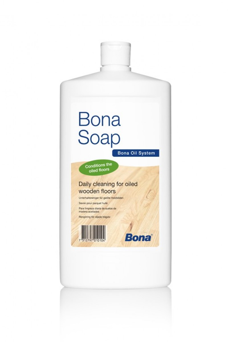 Solutie concentrata pentru curatat parchet  uleiat Bona Soap 1l