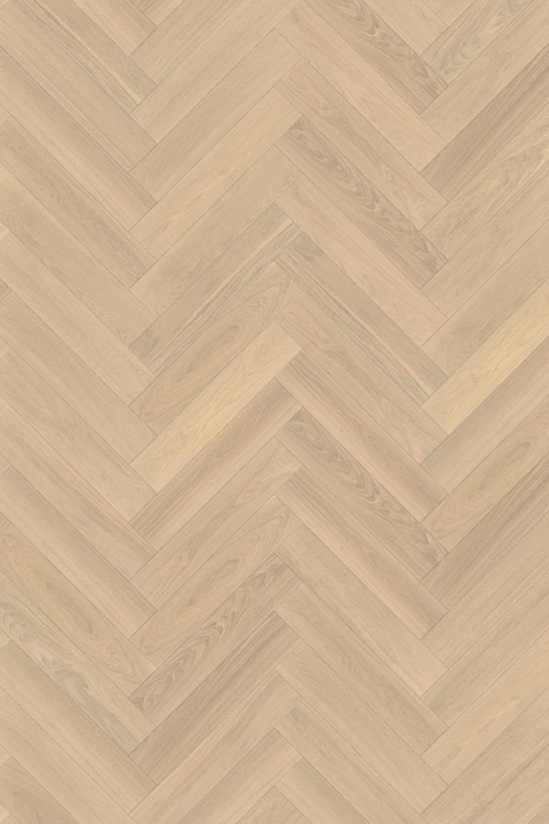 Parchet dublustratificat Herringbone Stejar Alb AB