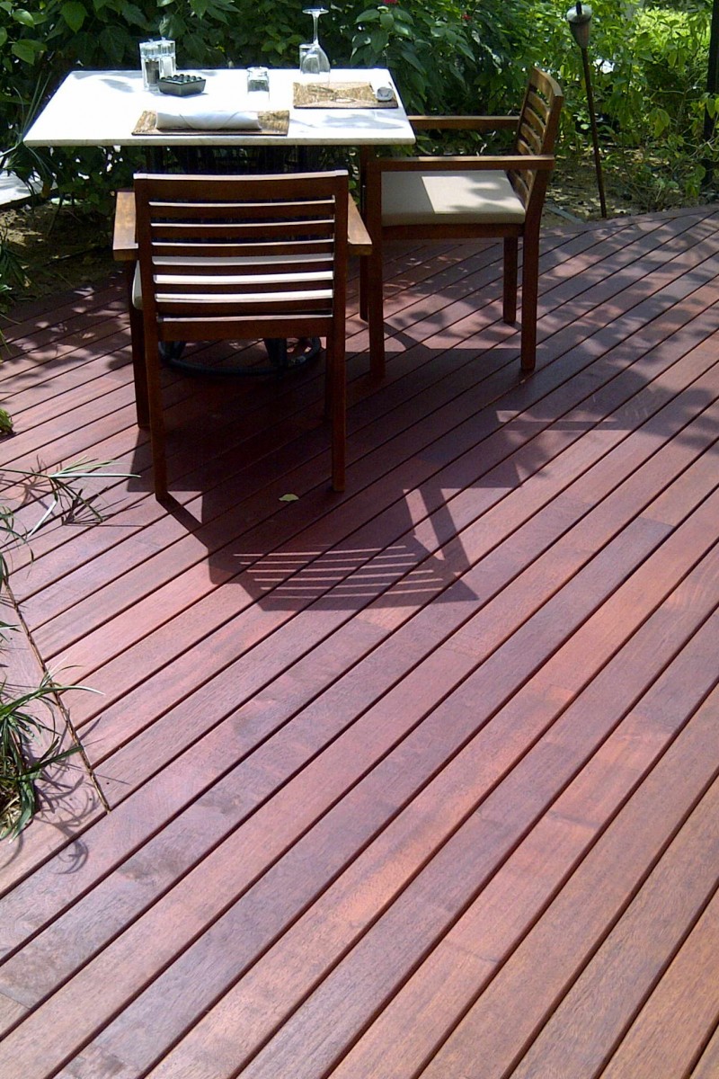 Sistem de pardoseli exterioare Merbau