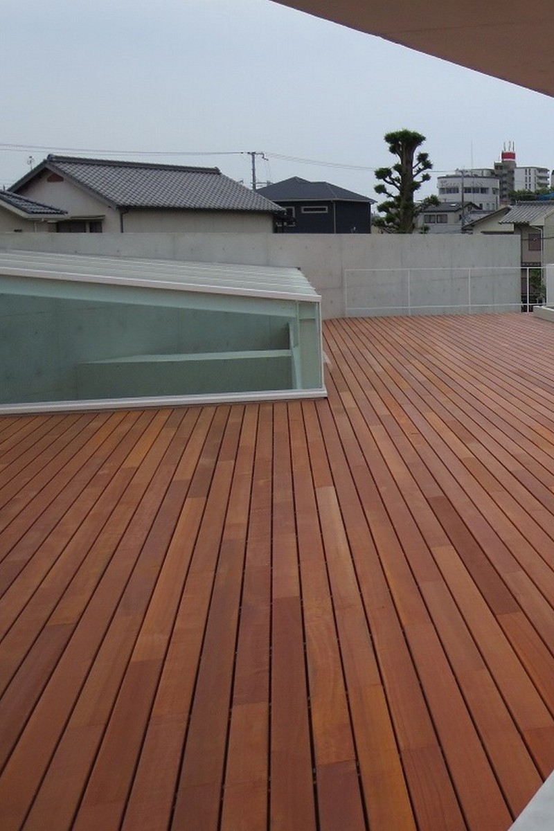 Sistem de pardoseli exterioare Merbau