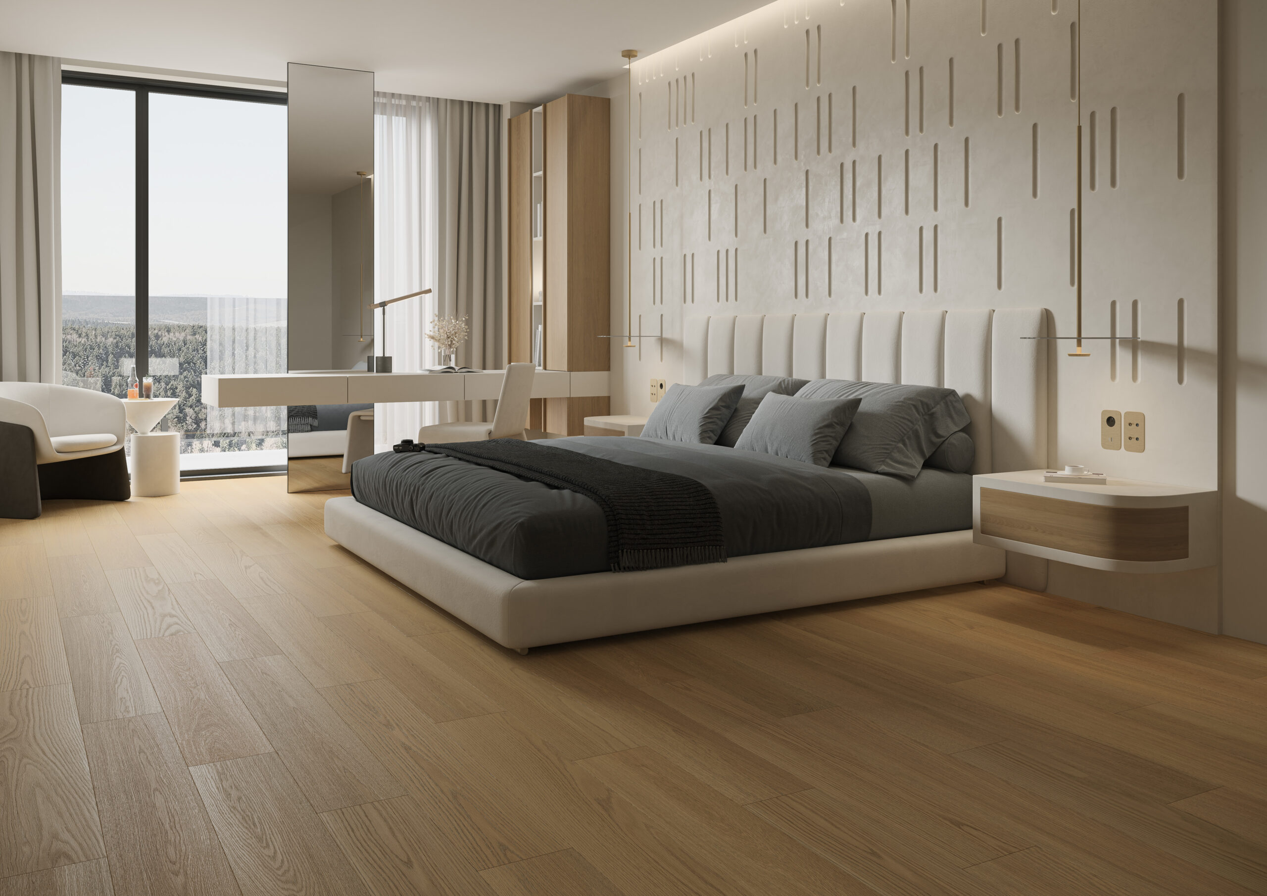 Parchet vinil SPC Stejar Barley