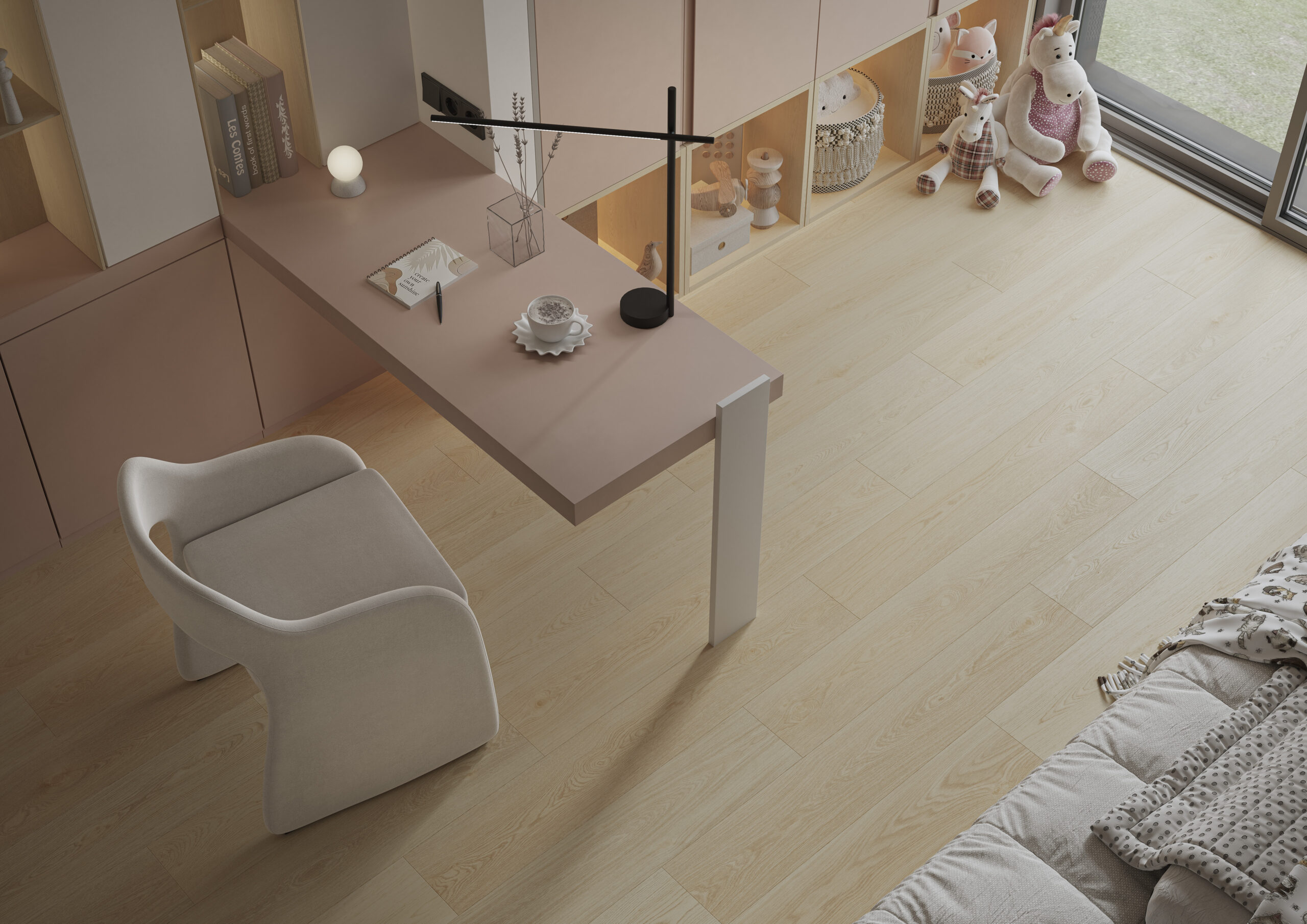 Parchet vinil SPC Stejar Coconut