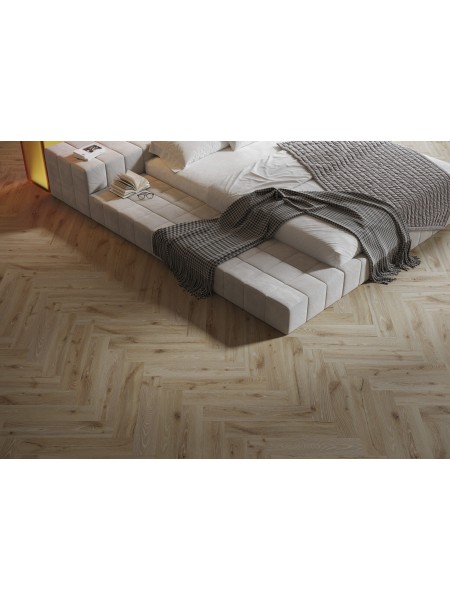 Parchet vinil SPC Stejar Desert Herringbone