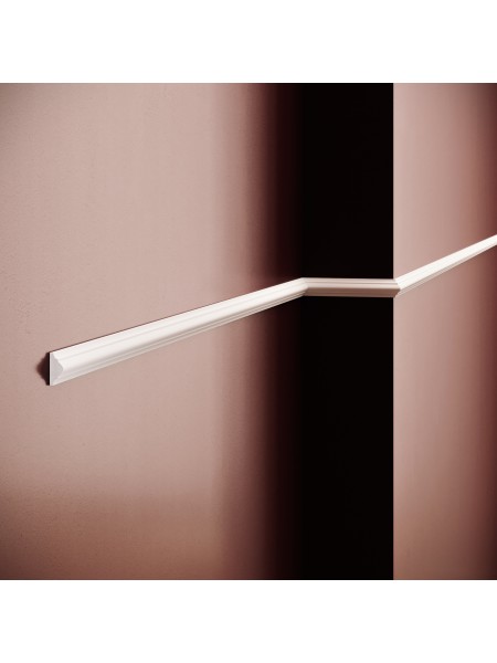 Brau decorativ din polimer rigid B1 - 2.3x1x200 cm