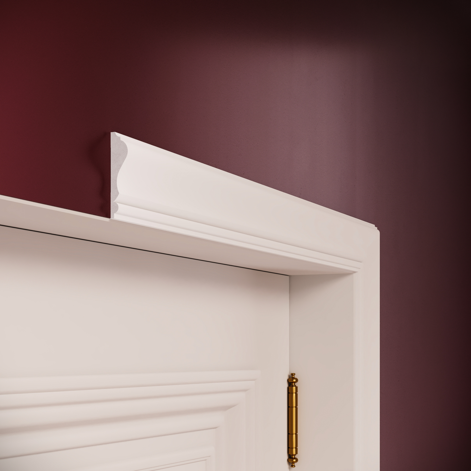 Brau decorativ din polimer rigid B11 - 6.6x1.6x200 cm