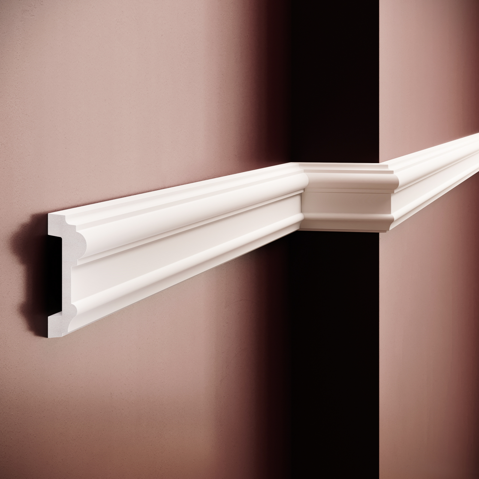 Brau decorativ din polimer rigid B13 - 8.7x2.9x200 cm