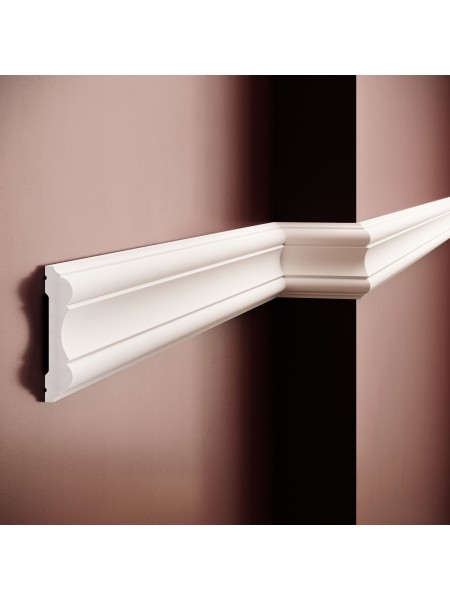 Brau decorativ din polimer rigid B14 - 10.1x2.2x200 cm