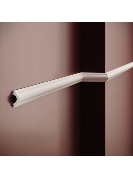 Brau decorativ din polimer rigid B15 - 4.2x1.9x200 cm