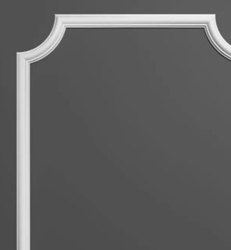 Brau decorativ din polimer rigid B16 - 4x2x200 cm