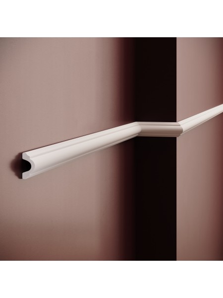 Brau decorativ din polimer rigid B16 - 4x2x200 cm