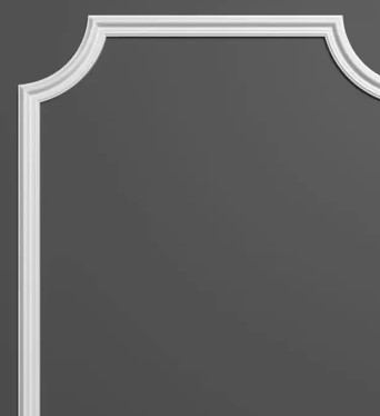 Brau decorativ din polimer rigid B17 - 4.2x1.7x200 cm