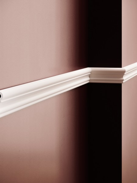 Brau decorativ din polimer rigid B19 - 5.1x1.5x200 cm