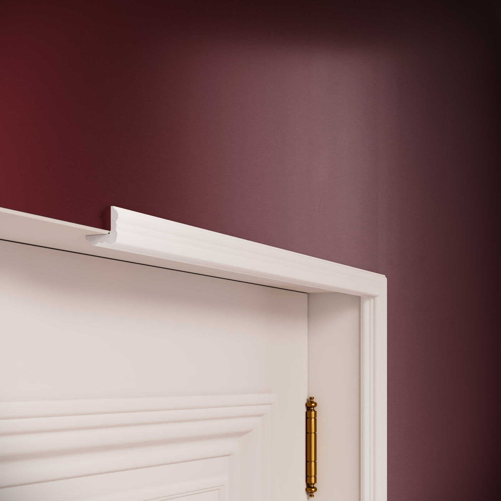 Brau decorativ din polimer rigid B2 - 2.7x2.7x200 cm