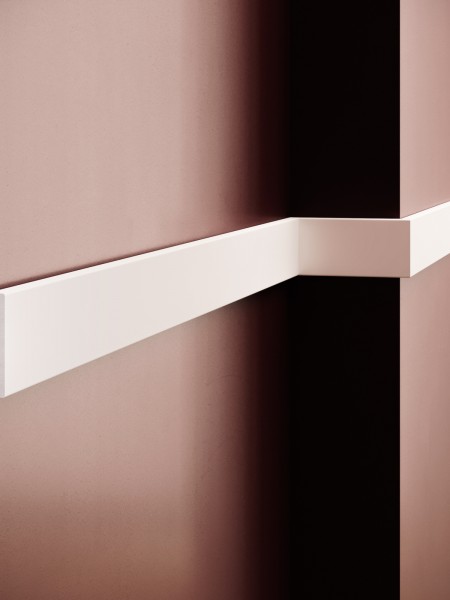 Brau decorativ din polimer rigid B20 - 5.8x1.2x200 cm