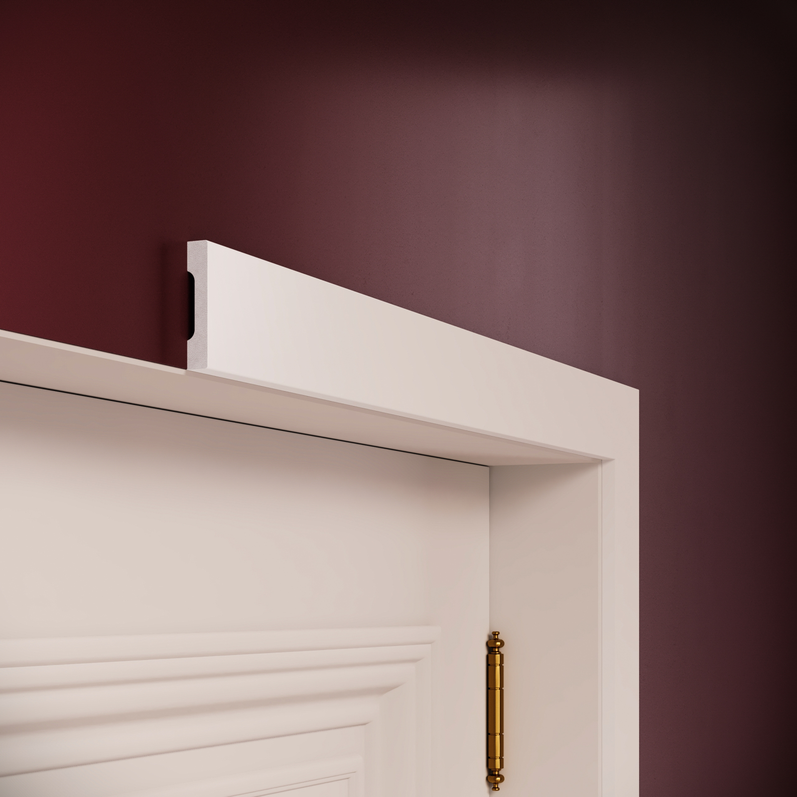 Brau decorativ din polimer rigid B20 - 5.8x1.2x200 cm