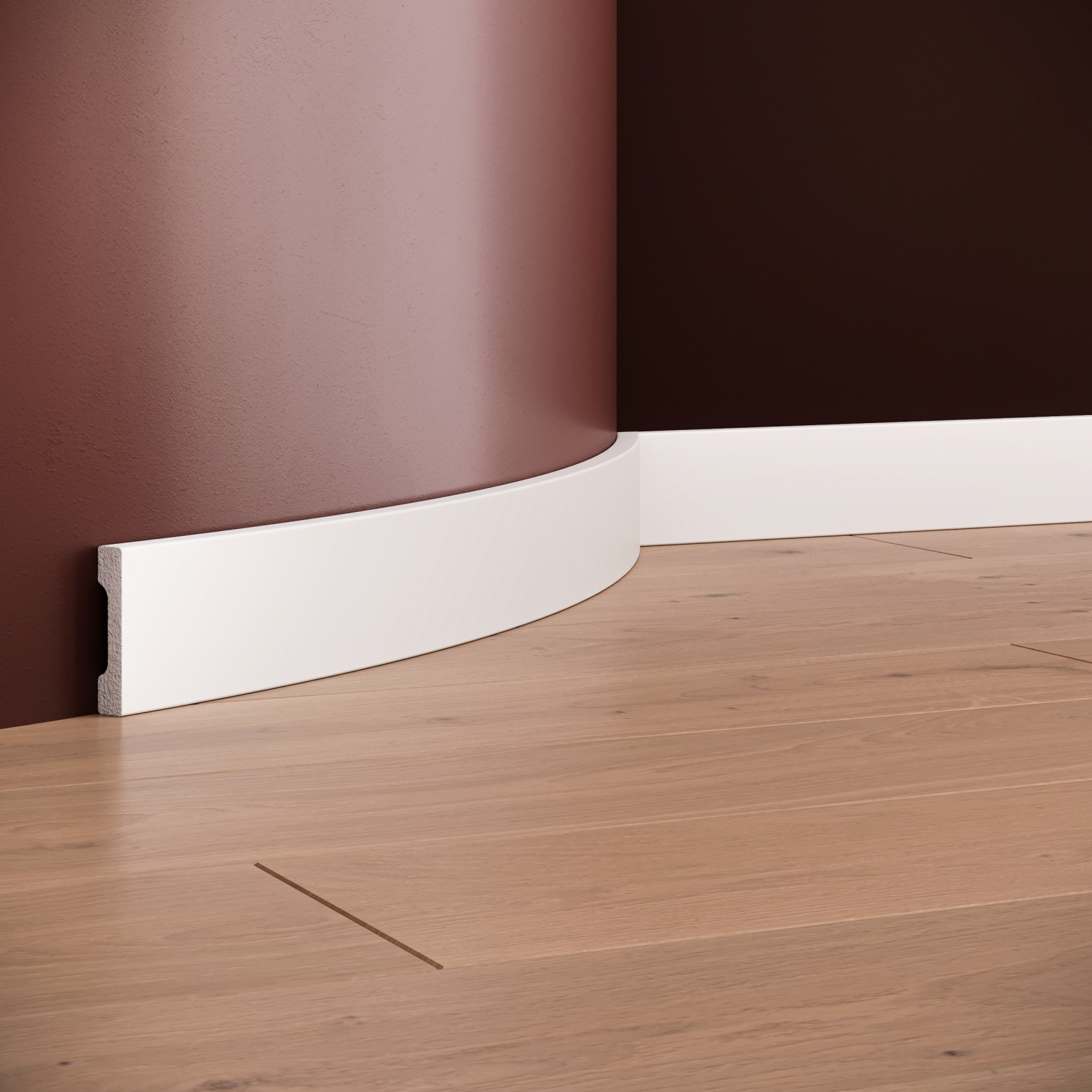 Brau decorativ din polimer rigid B20 - 5.8x1.2x200 cm