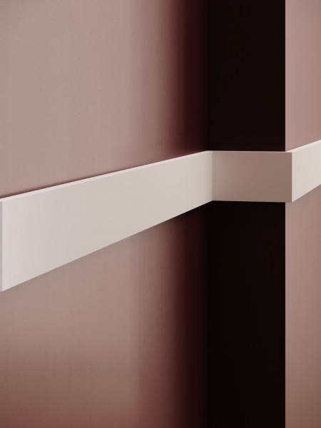 Brau decorativ din polimer rigid B25 - 7x1.2x200 cm