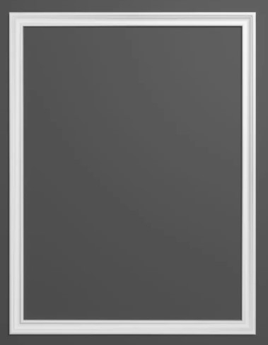 Brau decorativ din polimer rigid B26 - 3.3x1.4x200 cm