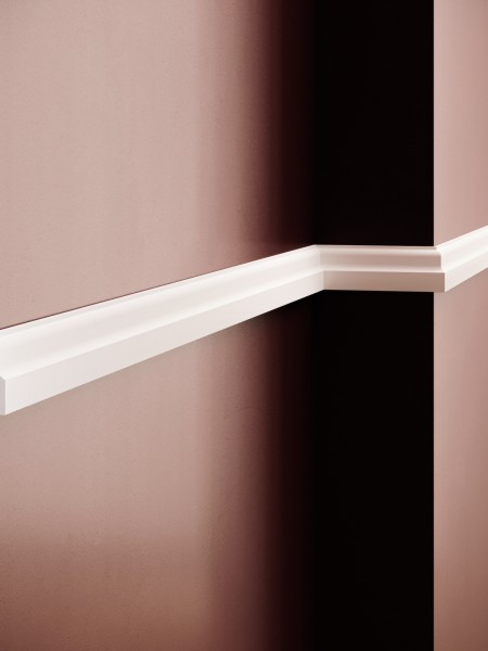 Brau decorativ din polimer rigid B28 - 4.1x1.2x200 cm