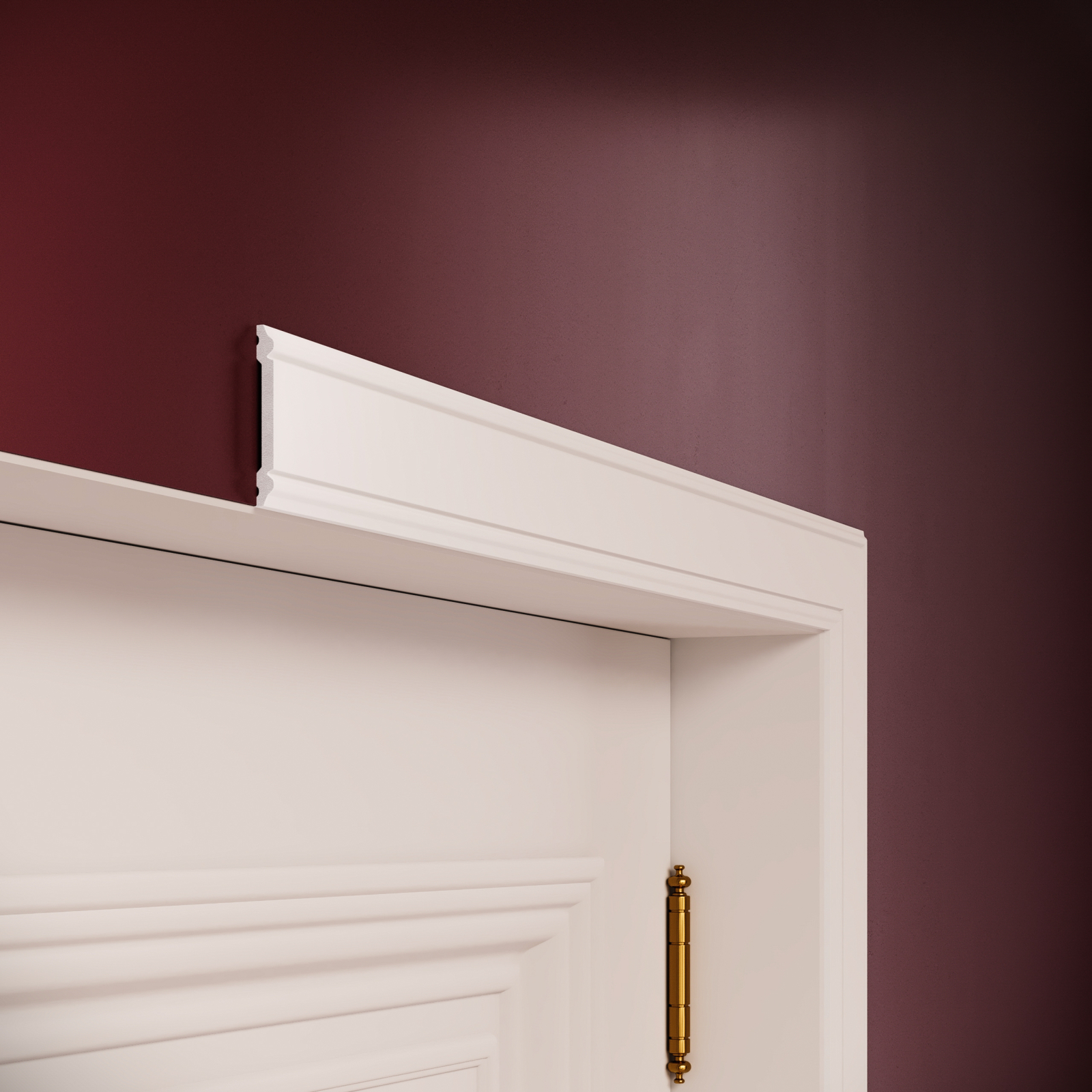 Brau decorativ din polimer rigid B29 - 6x0.8x200 cm