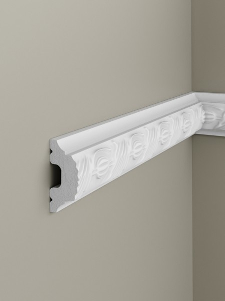 Brau decorativ din polimer rigid B9 - 4.9x2.4x200 cm