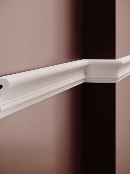 Brau decorativ din poliuretan CR816 - 8.2x2.2x200 cm