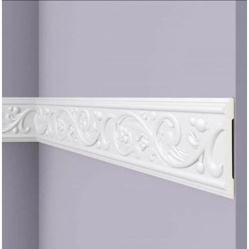 Brau decorativ din poliuretan CR903 - 12.7x1.6x200 cm