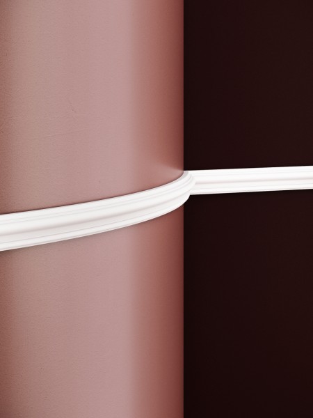 Brau decorativ din poliuretan flexibil B10F - 3.2x1.6x200 cm