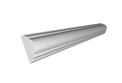 Brau decorativ din poliuretan flexibil B21F - 2.3x1.2x200 cm