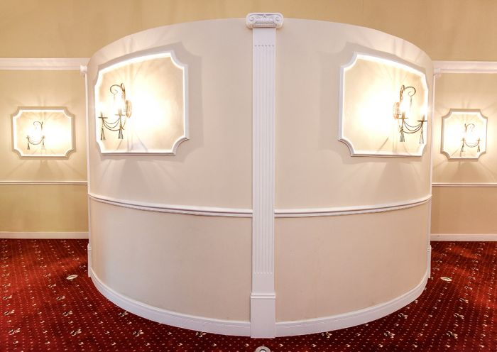 Capitel pilastru din poliuretan PL262 - 8x7x24.2 cm