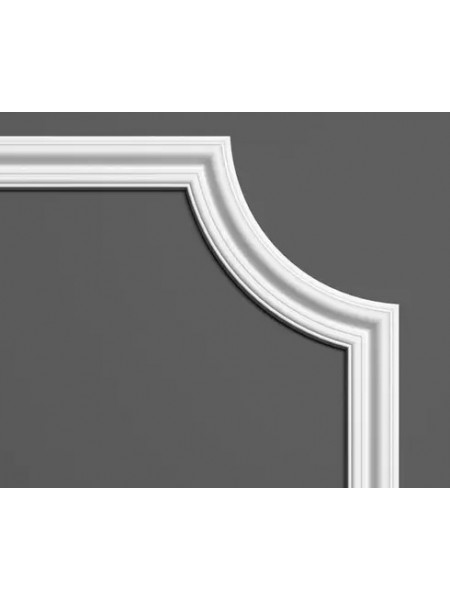 Chenar decorativ din poliuretan B10-1 - 17x17x1.6 cm