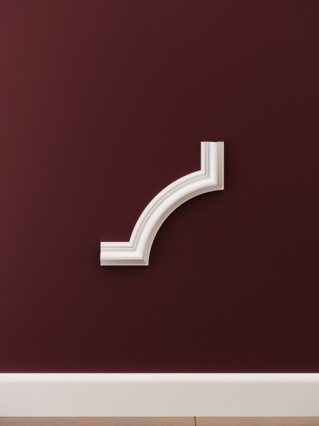 Chenar decorativ din poliuretan B10-1 - 17x17x1.6 cm