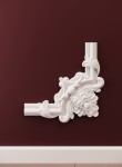 Chenar decorativ din poliuretan B10-2 - 22x22x1.6 cm