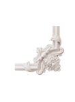 Chenar decorativ din poliuretan B10-2 - 22x22x1.6 cm