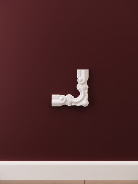 Chenar decorativ din poliuretan B10-3 - 10.7x10.7x1.6 cm