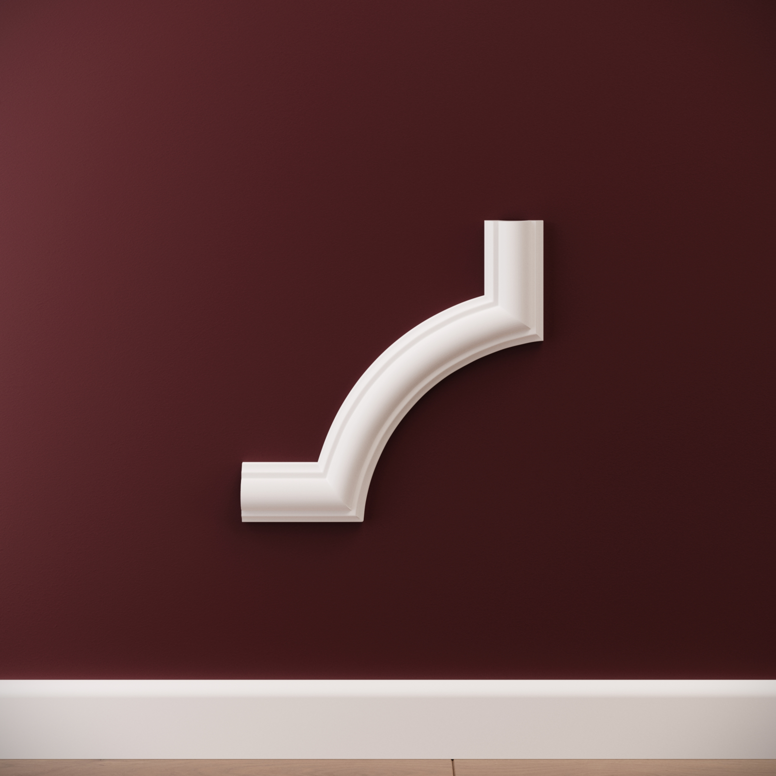 Chenar decorativ din poliuretan B16-1 - 20.5x20.5x2 cm