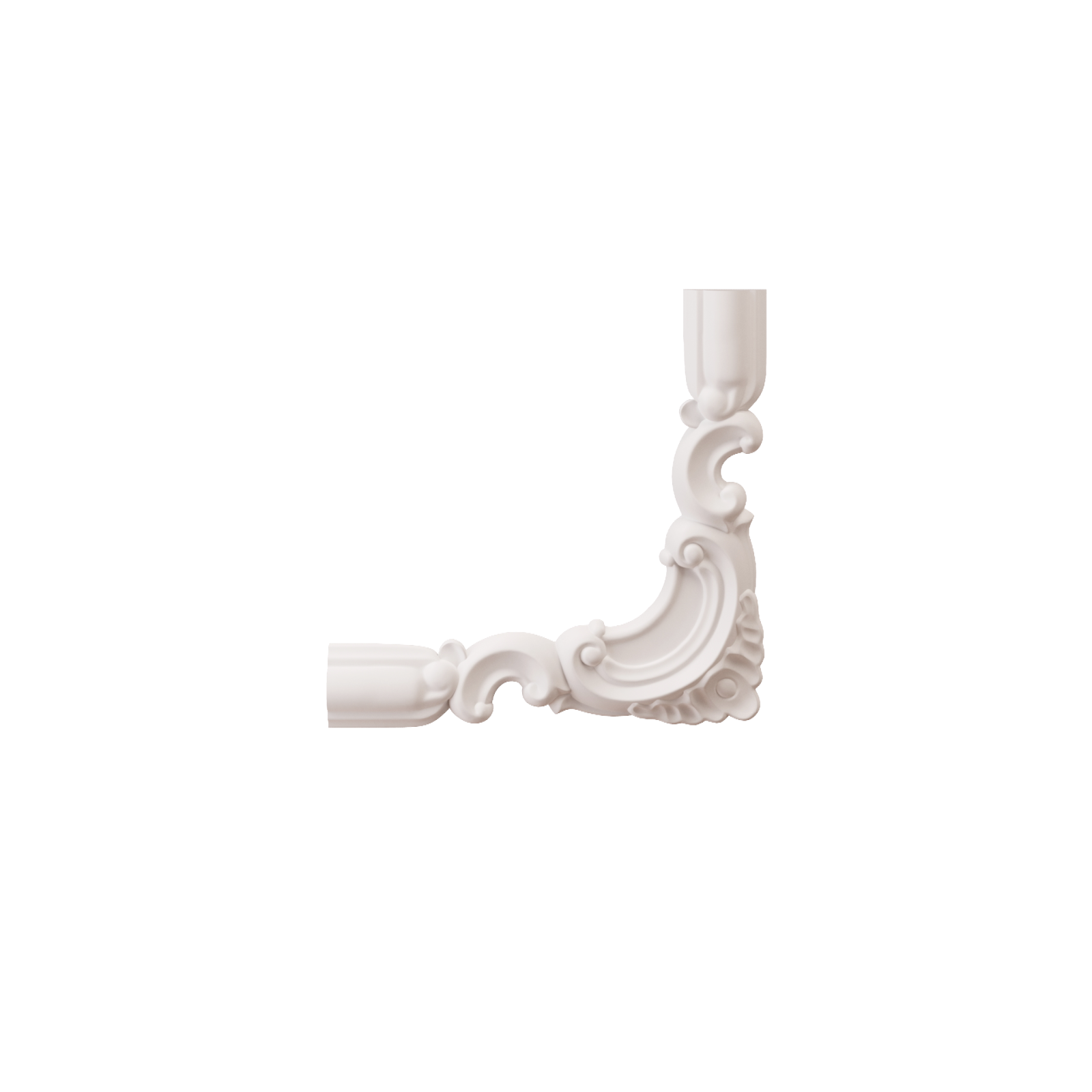 Chenar decorativ din poliuretan B16-3 - 22x22x2 cm