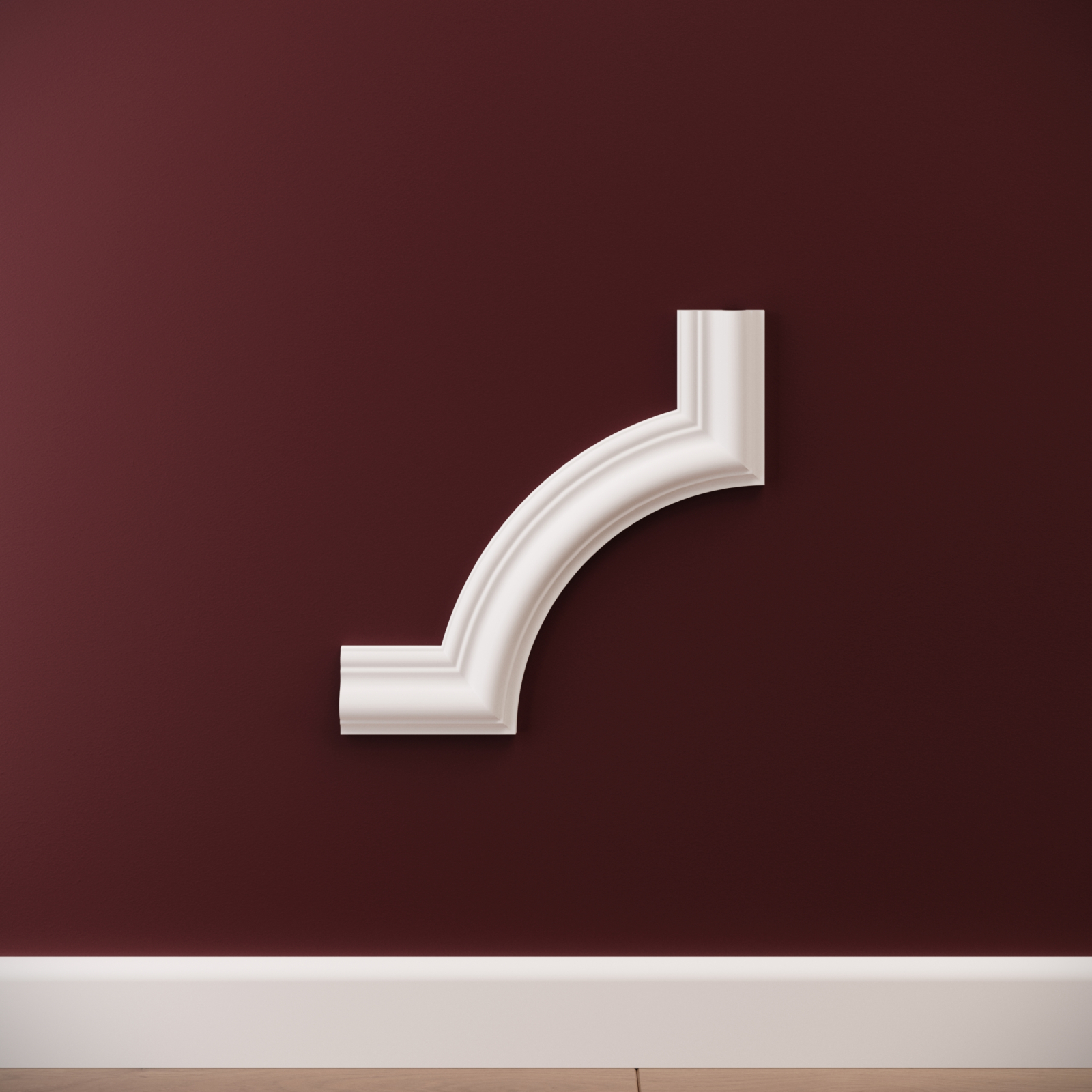 Chenar decorativ din poliuretan B17-1 - 20.5x20.5x1.7 cm