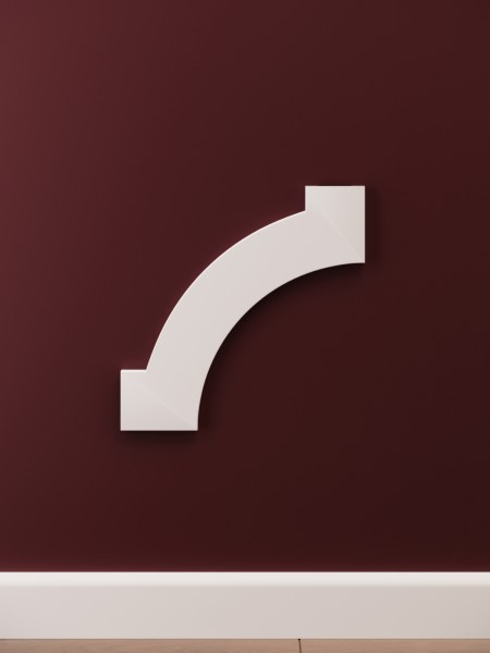 Chenar decorativ din poliuretan B18-2 - 19.7x19.7x1 cm