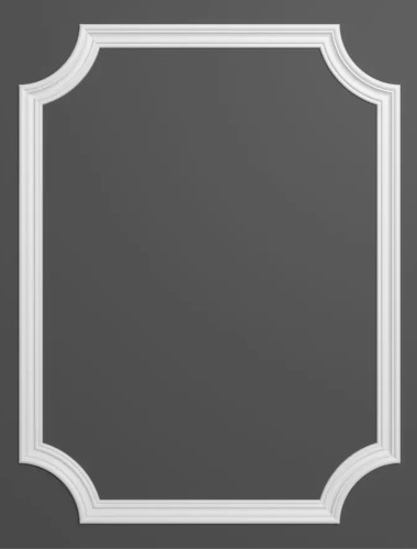 Chenar decorativ din poliuretan B19-1 - 22.5x22.5x1.5 cm