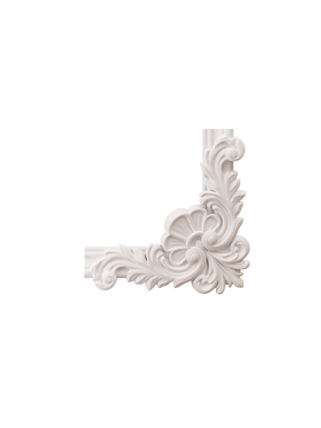 Chenar decorativ din poliuretan B19-3 - 26.8x26.8x3 cm