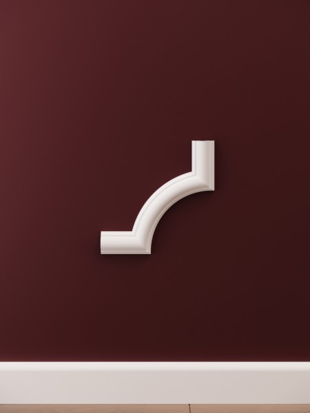 Chenar decorativ din poliuretan B22-1 - 15.4x15.4x1.6 cm