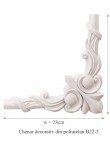 Chenar decorativ din poliuretan B22-3 - 28x28x1.6 cm