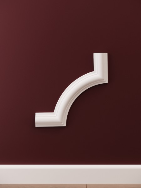 Chenar decorativ din poliuretan CR810A - 20.5x1.8x20.5 cm